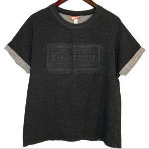 Hunter for Target Embossed Rolled Short Sleeve L